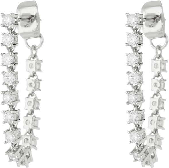 Ballier Chain Studs, från LUV AJ, i färgen Silver.