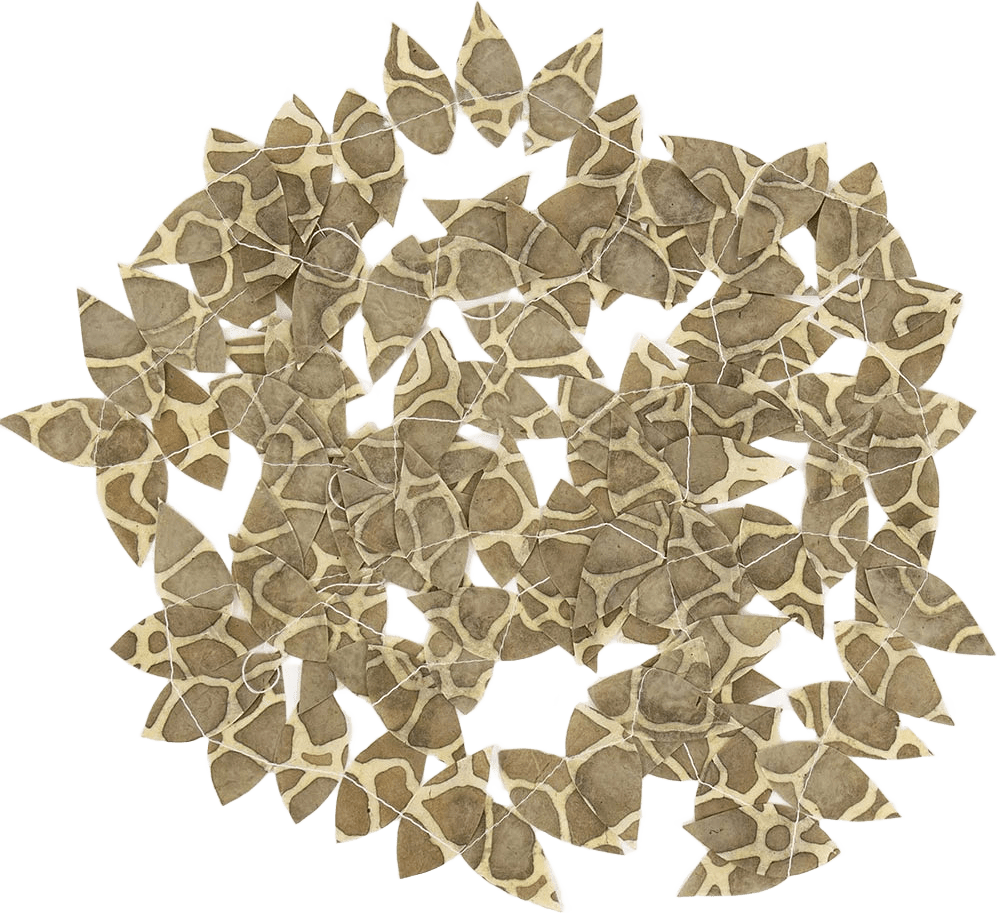 GARDEN BATIK Girlang, från A World of Craft, i färgen Beige/Natur.