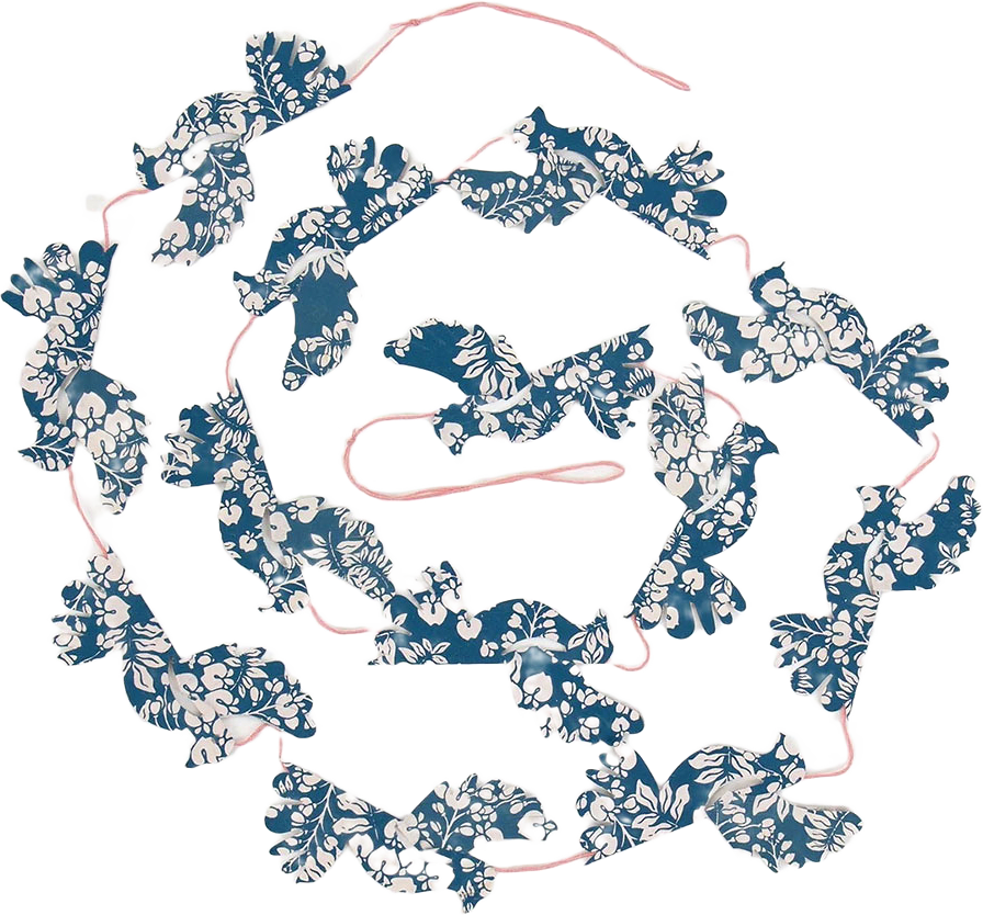 BLOOM DOVE girlang, från A World of Craft, i färgen Blå/Rosa.