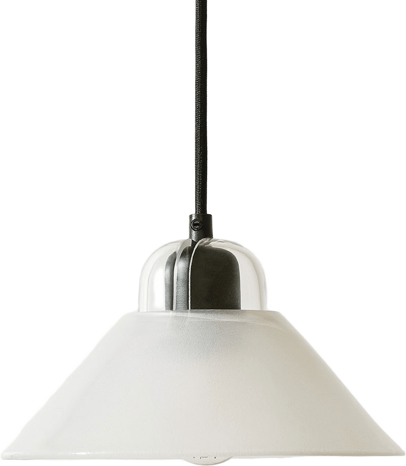 Kalo Lamp - Svart textilsladd, från Design House Stockholm, i färgen Black/Clear.