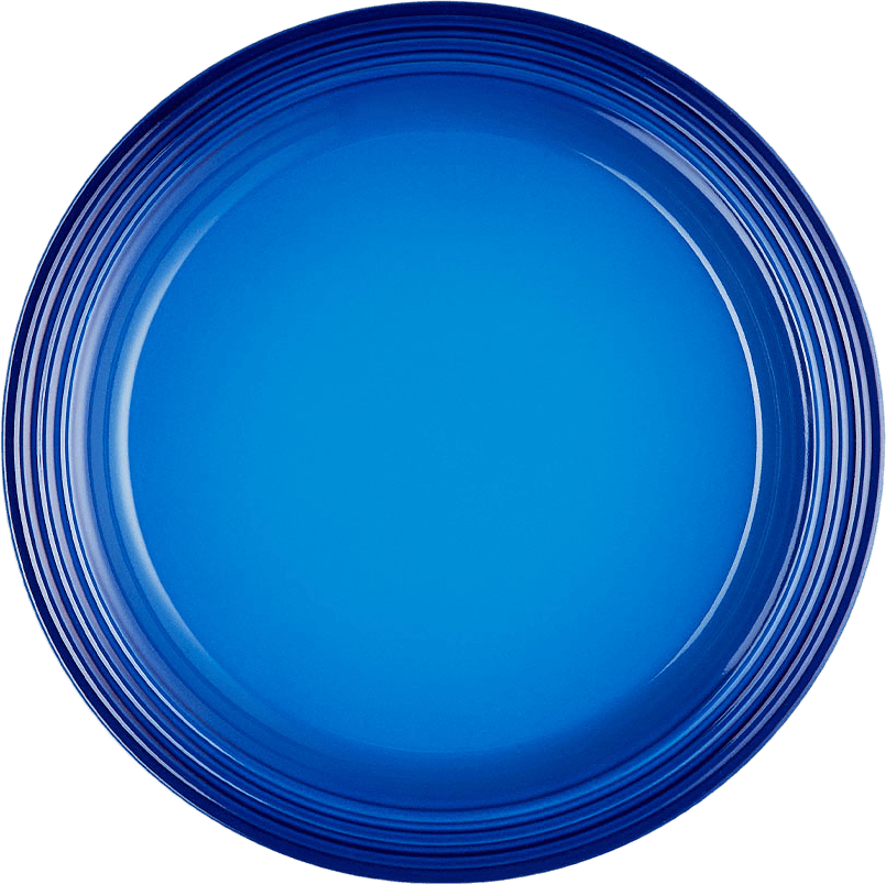 Middagstallrik Signature stengods 27cm Azure Blue, från Le Creuset, i färgen Azure Blue.