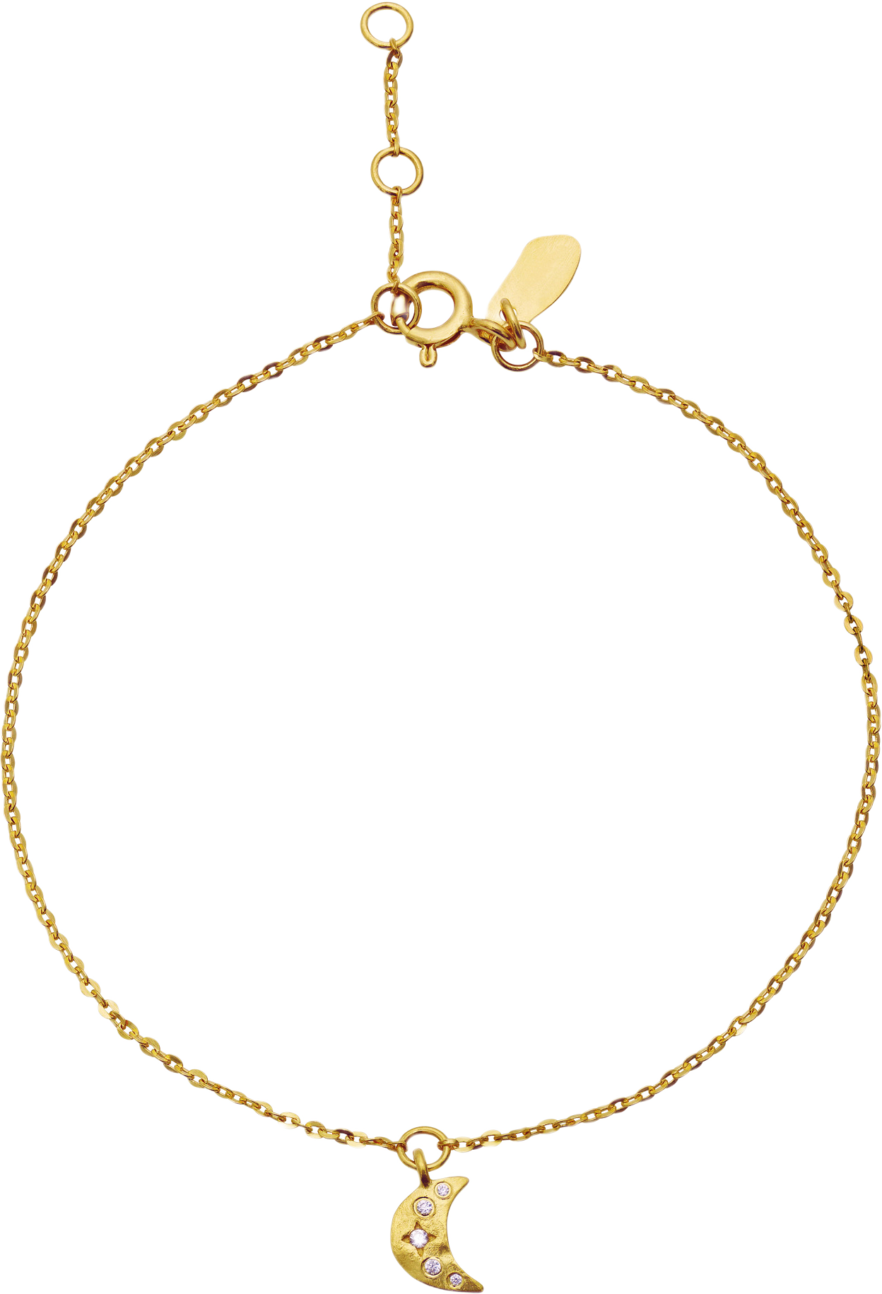 Celestia Bracelet, från Maanesten, i färgen Gold Plated Silver.