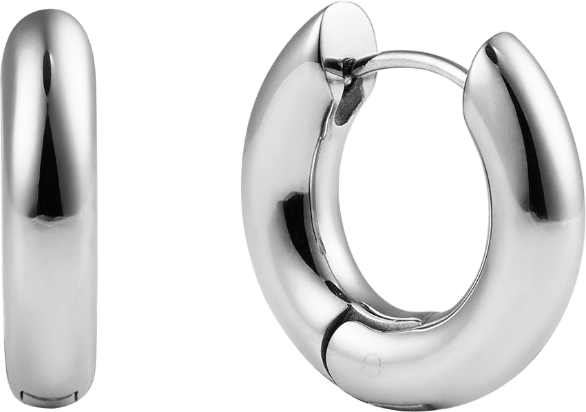 Everyday Hoops Steel, från Mockberg, i färgen Silver.