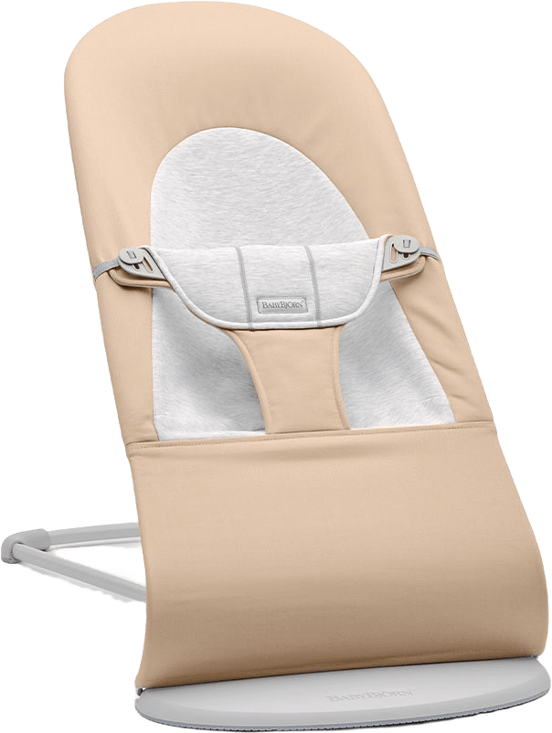 Babysitter Balance Soft woven/jersey, Beige/Grå