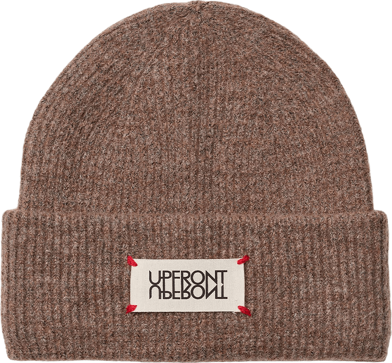 UNRAVEL CLASSIC BEANIE, från Upfront, i färgen Pine Bark.