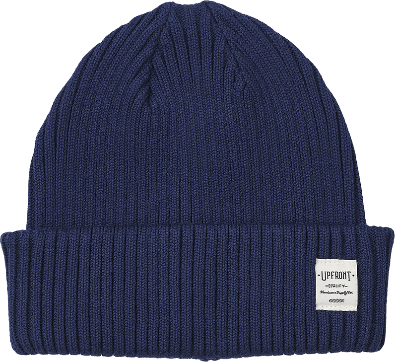 BRIDGE Beanie, från Upfront, i färgen Evening Blue.