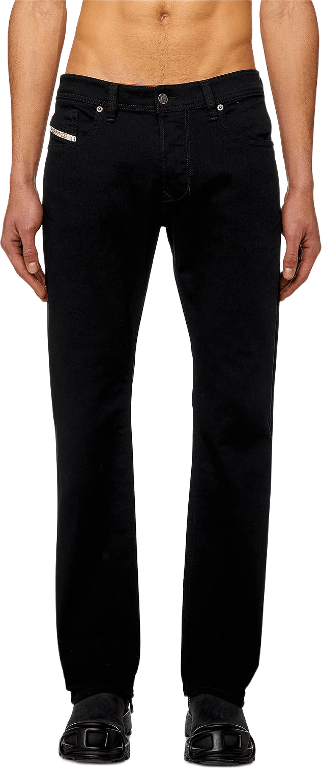 Regular Jeans 1985 Larkee, L34 0688H, från Diesel, i färgen Black/Dark Grey.