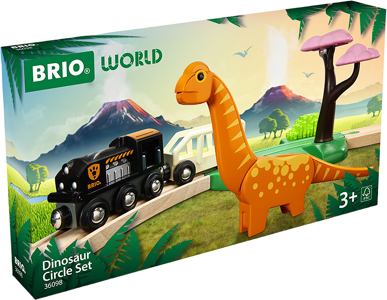 Dinosaur Circle Set, från Brio.