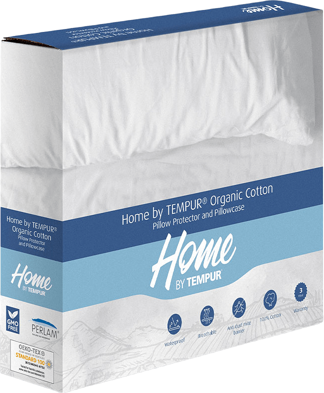 TEMPUR® Kuddskydd Ekologisk Bomull 50x60, från Tempur, i färgen Nature White.