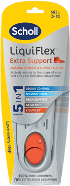 Sulor Liquiflex Size L, från Scholl.