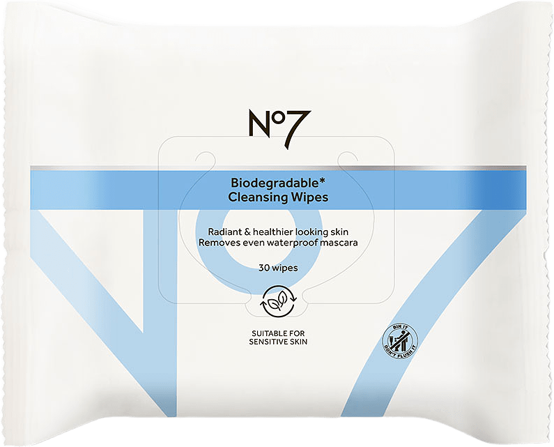 Radiant Results Biodegradeable wipes 30 pack