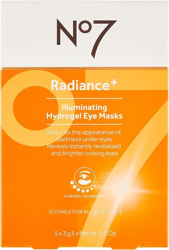 Radiance+ Hyd rogel eye masks 5st, från No7.