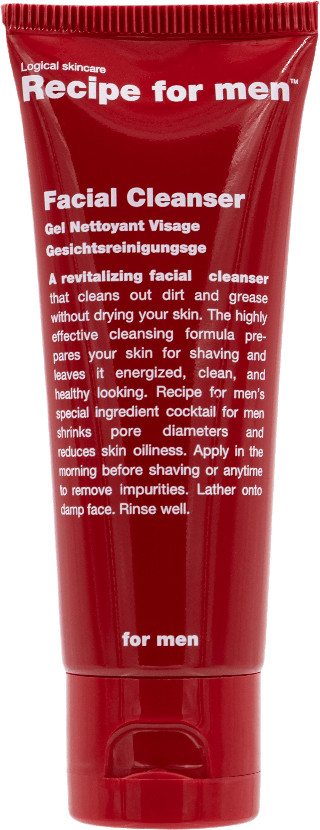 Facial Cleanser travel, från Recipe For Men.