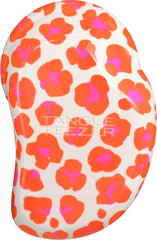 The Original Mini Printed Orange Safari, från Tangle Teezer, i färgen Orange.