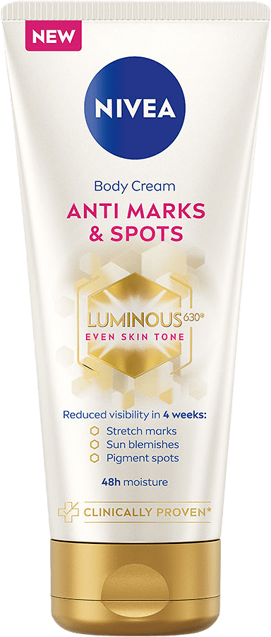 Luminous630 Anti Stretch Mark & Dark Spots Body Cream, från NIVEA.