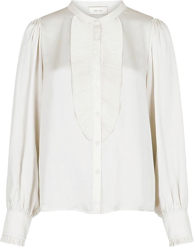 Zola Blouse, från Neo Noir, i färgen Off White.