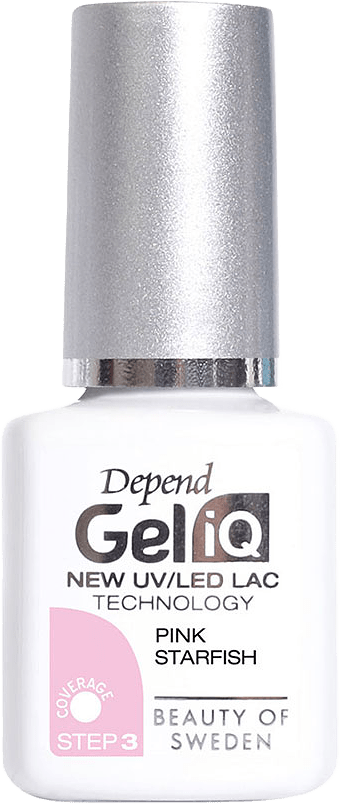 Gel iQ - Shades of Water, från Depend, i färgen Pink Starfish.