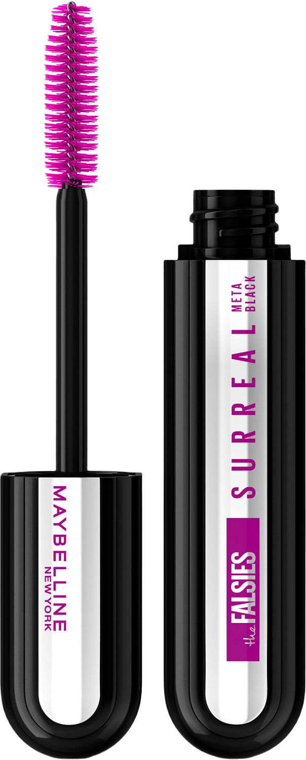 Maybelline Falsies Surreal Extensions Mascara 1 Very Black, från Maybelline, i färgen Meta Black.