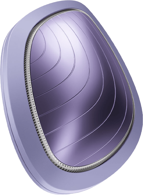 Sonic Warm & Cool Mask | 9 in 1, från GESKE, i färgen Purple.