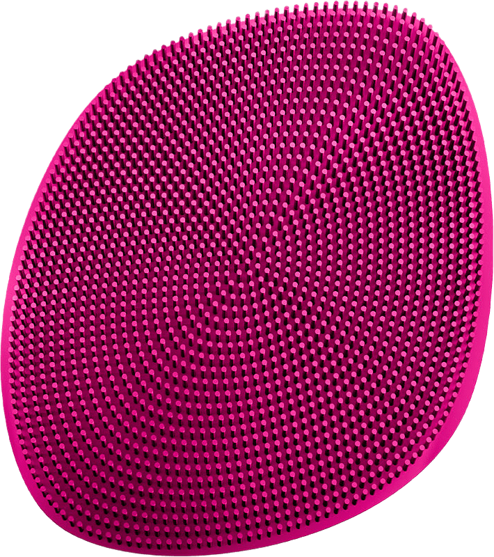 Facial Brush | 4 in 1, från GESKE, i färgen Magenta.