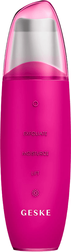 MicroCurrent Skin Scrubber & Blackhead Remover | 9 in 1, från GESKE, i färgen Magenta.