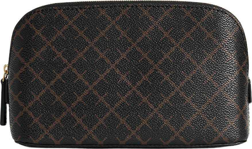 Bae lilla sminkneccessär, från By Malene Birger, i färgen Dark Chokolate.