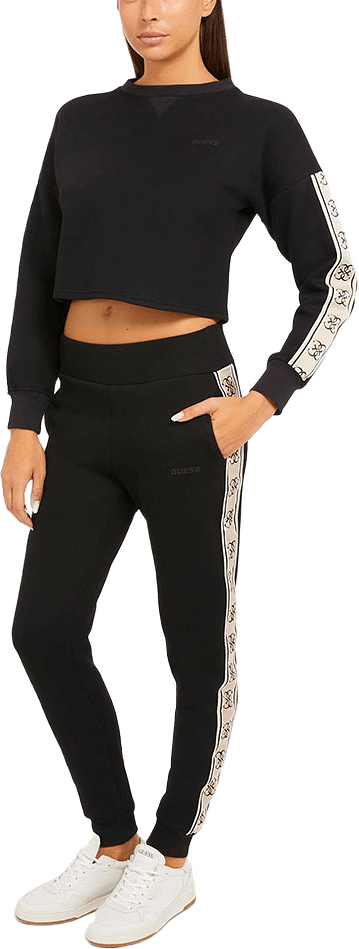 Britney Jogger Trousers, från Guess, i färgen Jet Black A996.