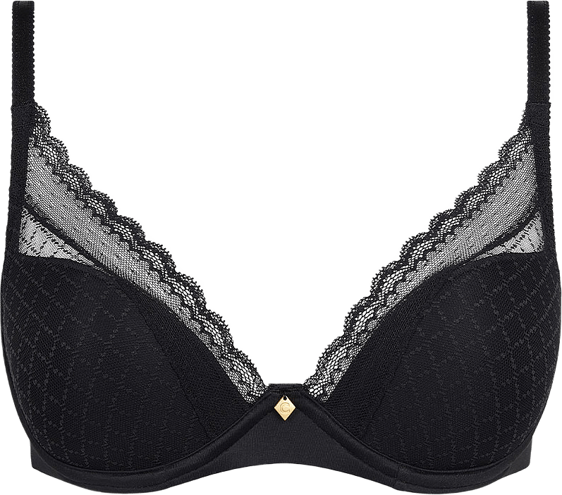 Norah Chic Underwired T-shirt Bra, från Chantelle, i färgen Black.