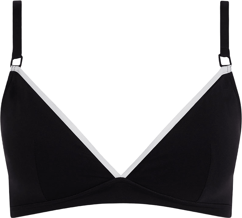 Authentic Wirefree Triangle Spacer Bra