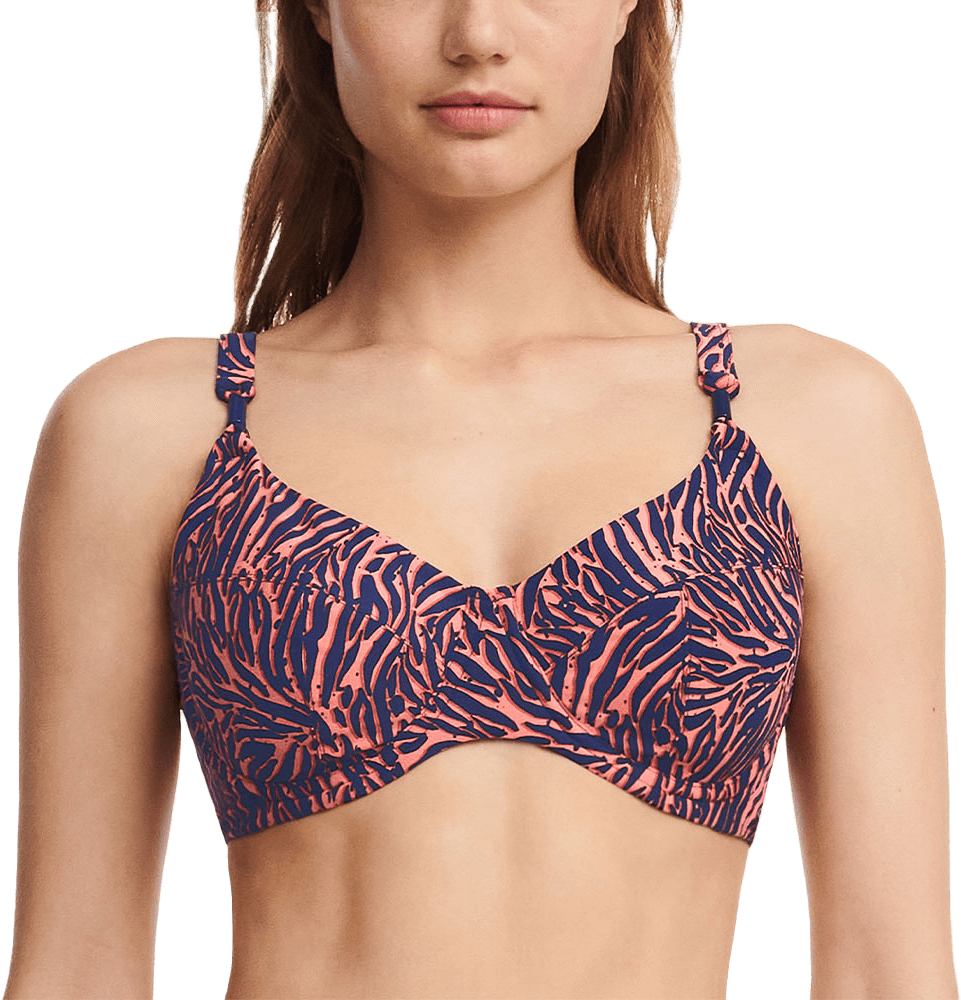 Tidra Covering Underwired Bra, från FEMILET, i färgen Zebra.