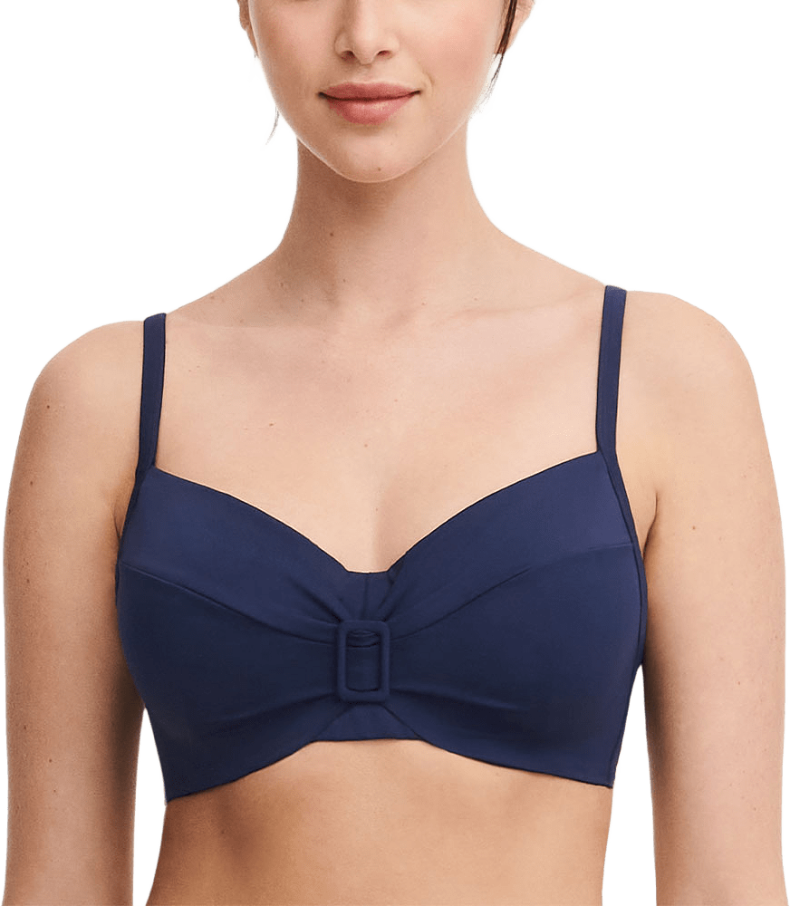 Rivero Covering Underwired Bra, från FEMILET, i färgen Nocturnal Blue.