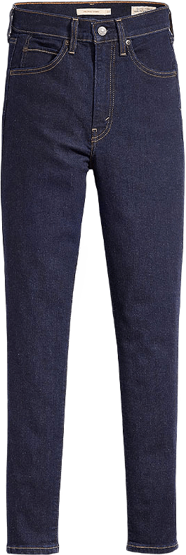 Retro High Skinny, från Levi's, i färgen Dark Indigo - Flat Finish.