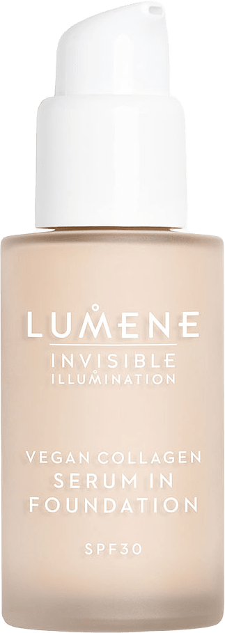 Invisible Illumination Vegan Collagen Serum in Foundation SPF30, från Lumene, i färgen 00.