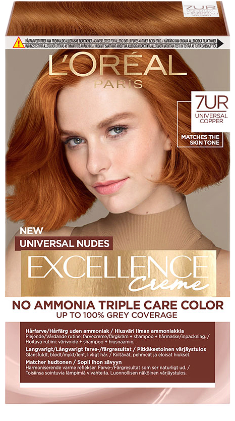 Excellence Universal Nudes 4U Universal Brown, från L'Oréal Paris, i färgen 7uc.