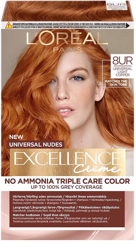 Excellence Universal Nudes 4U Universal Brown, från L'Oréal Paris, i färgen 8uc.