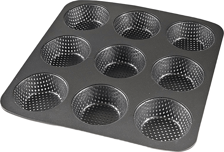 Bullform 32x30x3,2cm kolstål