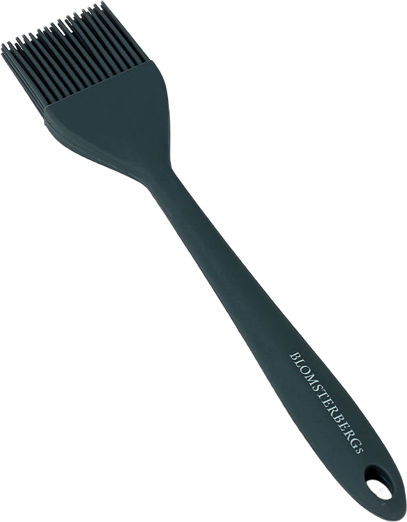 Brödpensel 21 cm grå silikon, från Blomsterbergs, i färgen Grå.