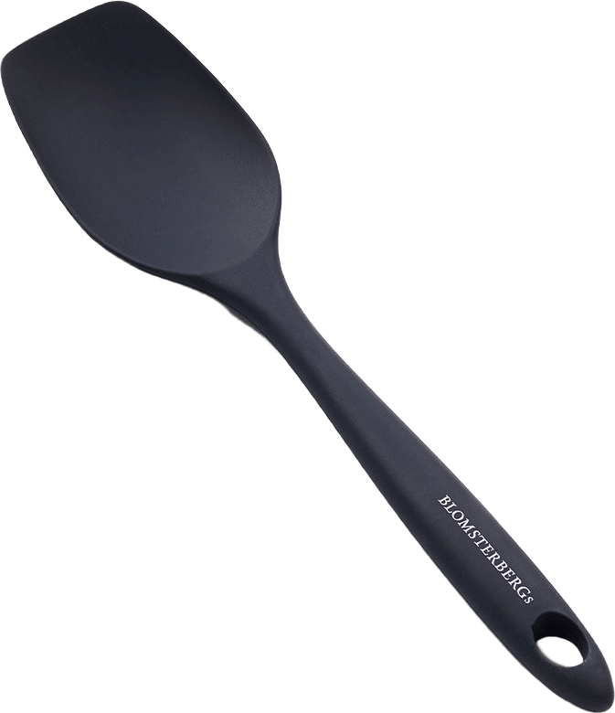 Grytsked 27 cm grå silikon, från Blomsterbergs, i färgen Grå.