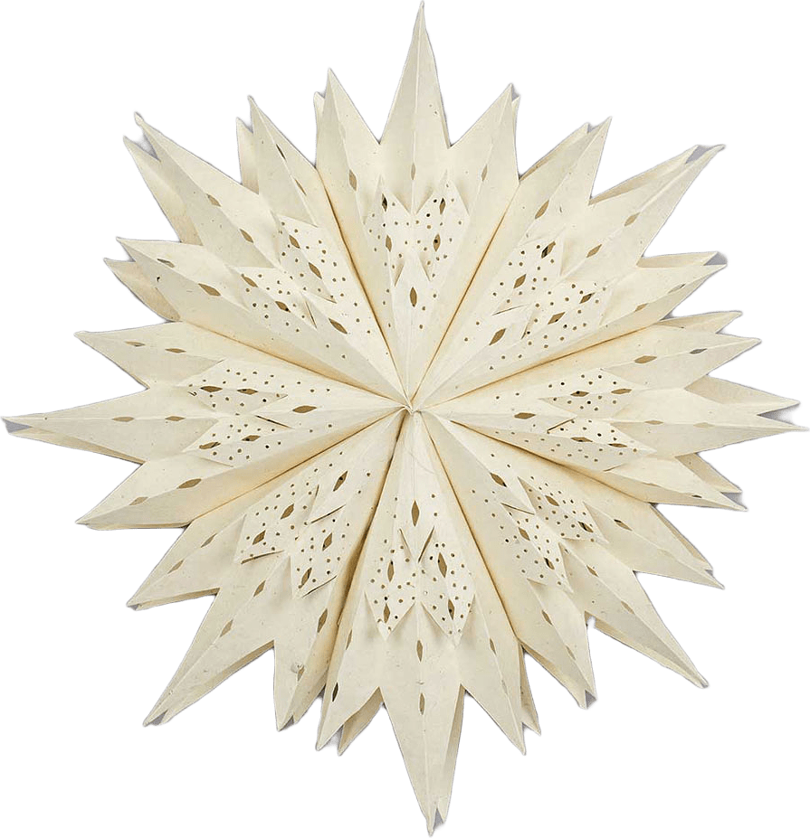 SPARKLE Adventsstjärna L, från A World of Craft, i färgen Vit.
