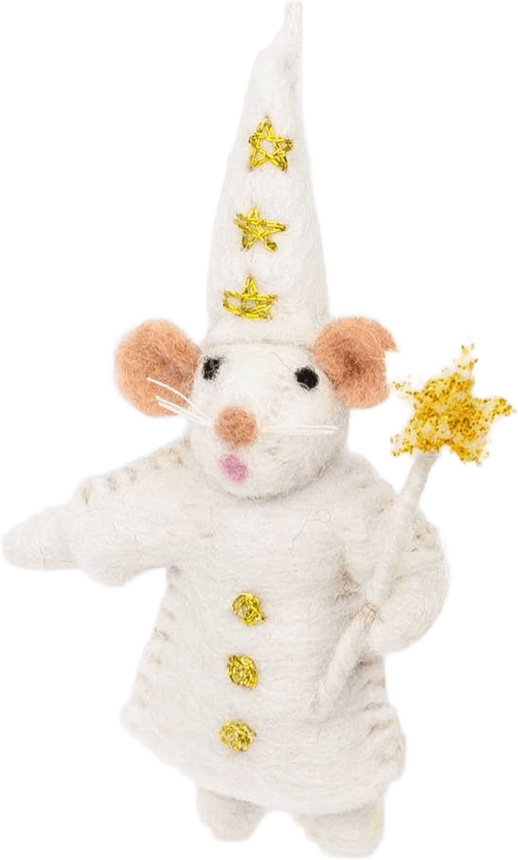 Stjärngosse julhänge, från A World of Craft, i färgen Vit.