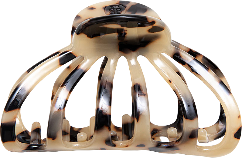 Hårklämma Olivia, från ByBarb, i färgen Sköldpaddsfärgad.