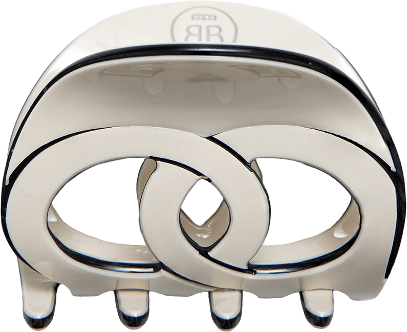 Hårklämma Coco, från ByBarb, i färgen Vit.