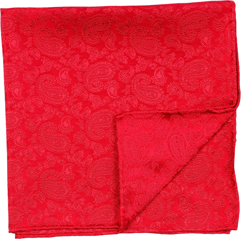 Pocket Square, från Amanda Christensen, i färgen Red.