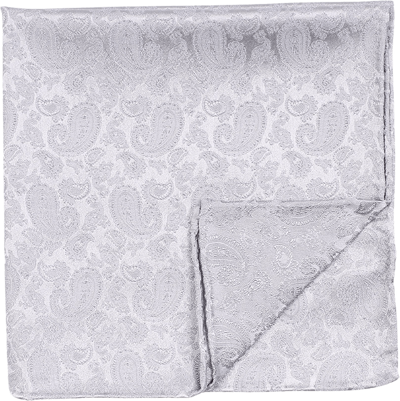 Pocket Square, från Amanda Christensen, i färgen Silver.