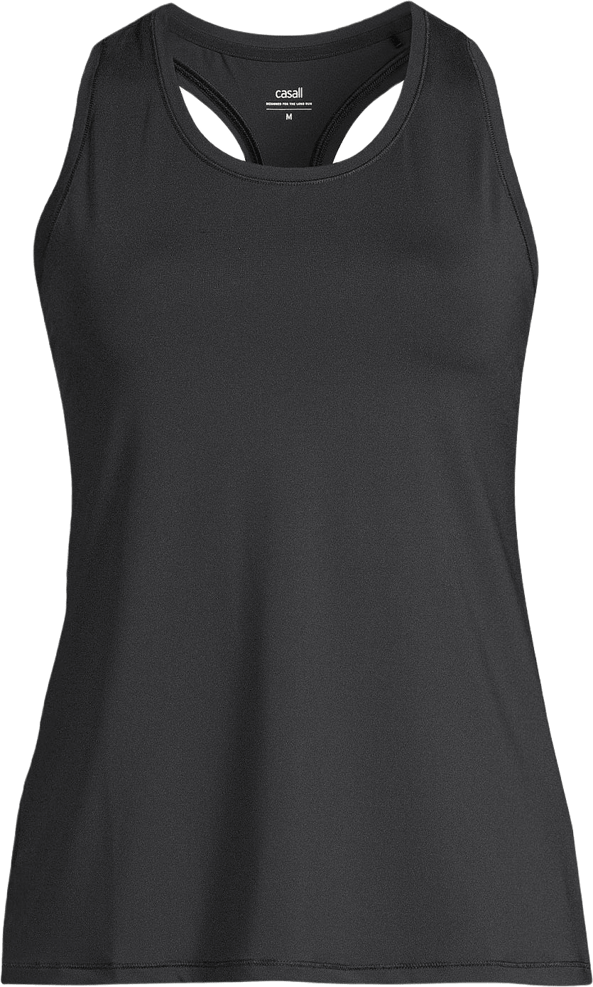 Essential Racerback Tank, från Casall, i färgen Black.