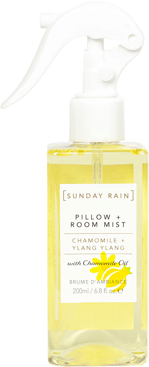 Sunday Rain Chamomile & Ylang Ylang Pillow & Room Mist, från Sunday Rain.