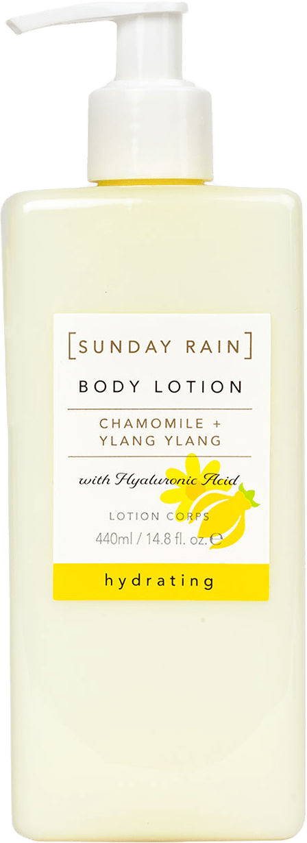 Sunday Rain Chamomile & Ylang Ylang Body Lotion, från Sunday Rain.