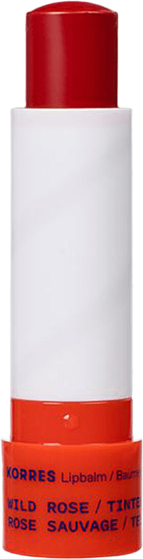 Lip Balm Tinted, från Korres, i färgen Wild Rose.