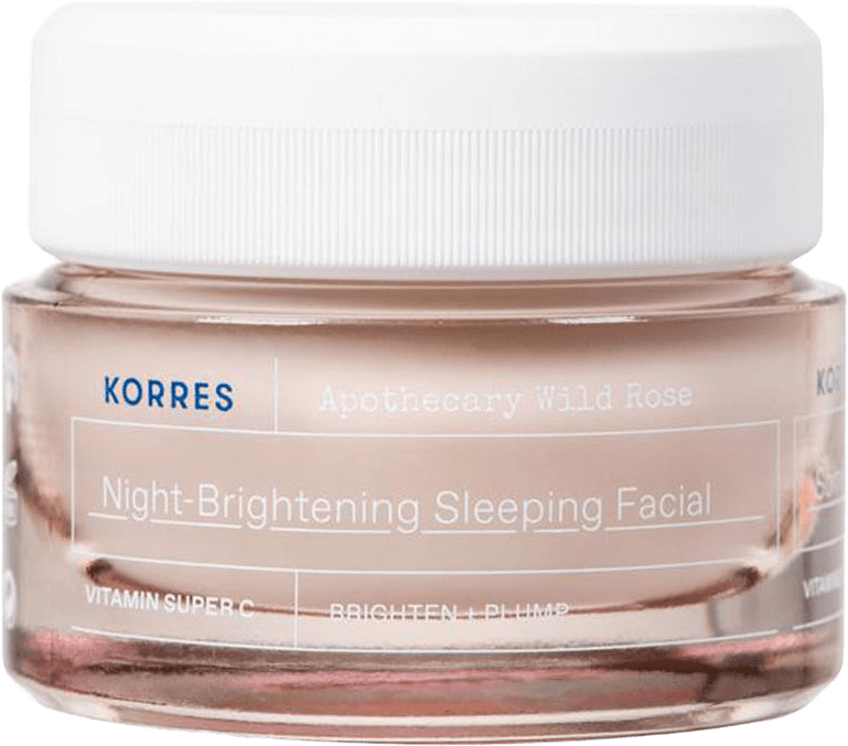 Apothecary Wild Rose Night-Brightening Sleeping Facial, från Korres.