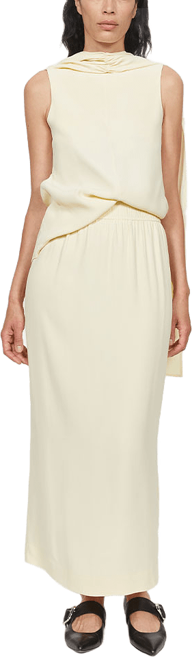 Joanne Skirt, från Rodebjer, i färgen Butter Milk.